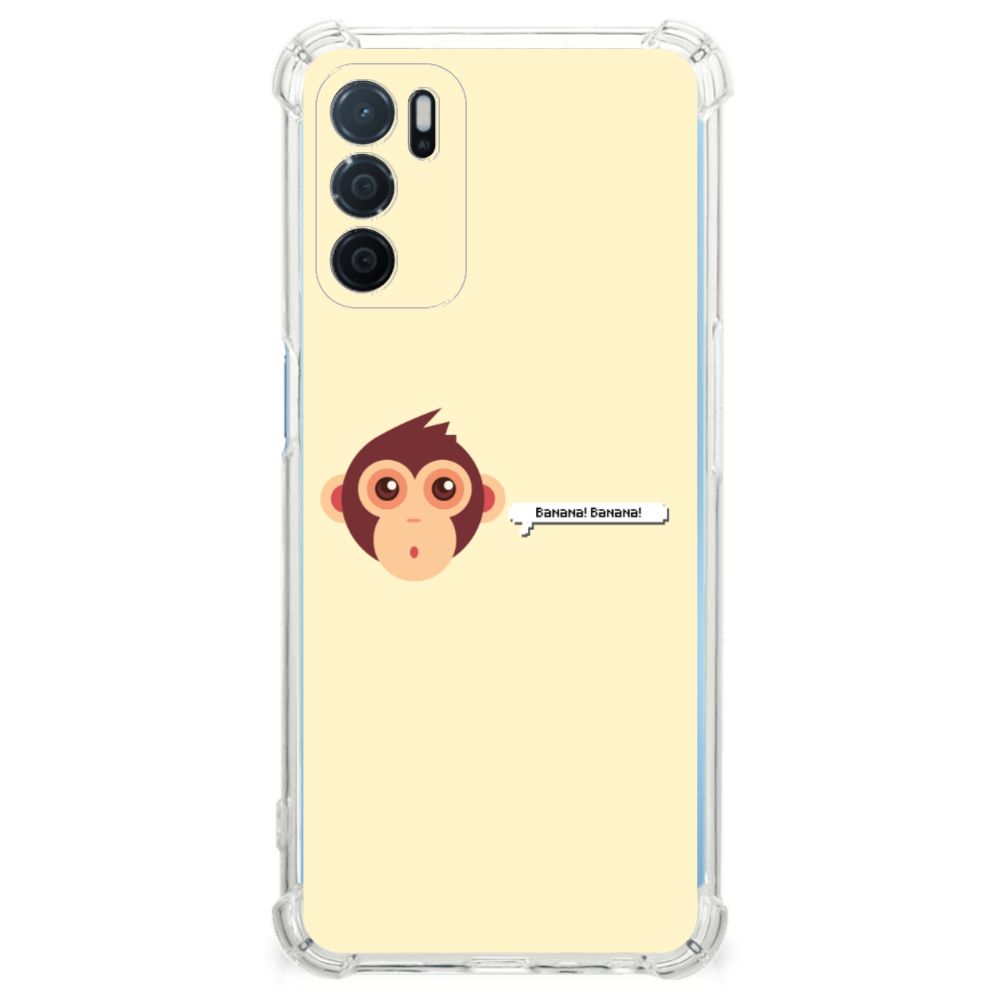 OPPO A16 | A16s | A54s Stevig Bumper Hoesje Monkey B2C Telecom