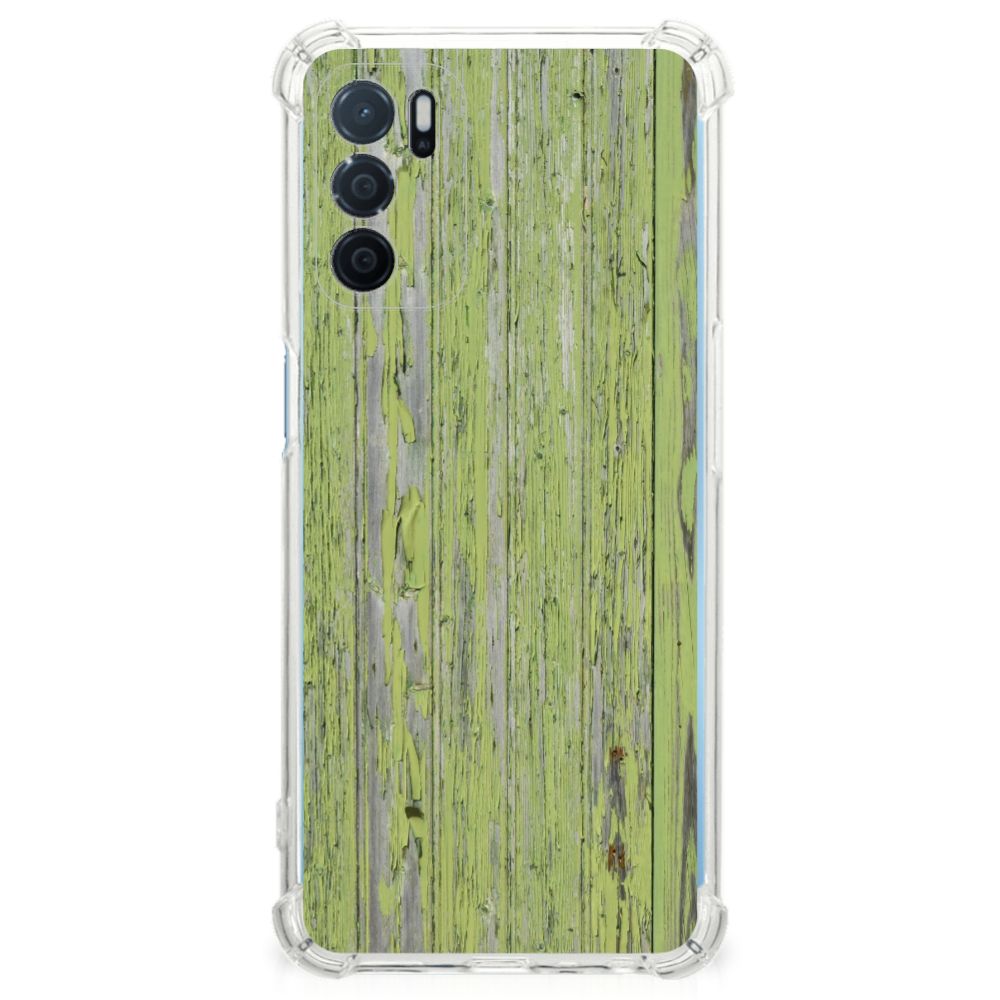 OPPO A16 | A16s | A54s Stevig Telefoonhoesje Green Wood B2C Telecom