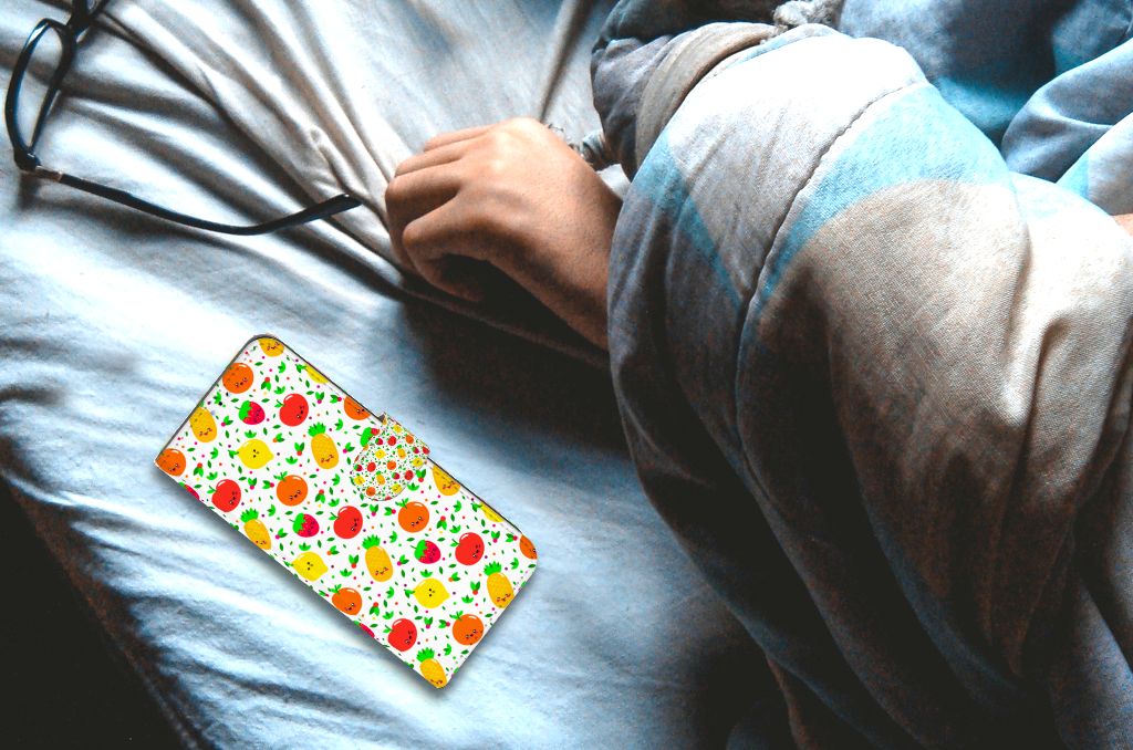 OPPO A16/A16s/A54s Book Cover Fruits
