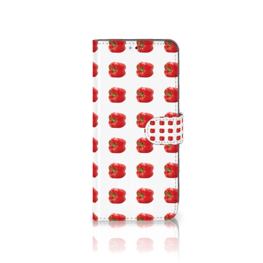 OPPO A16/A16s/A54s Book Cover Paprika Red