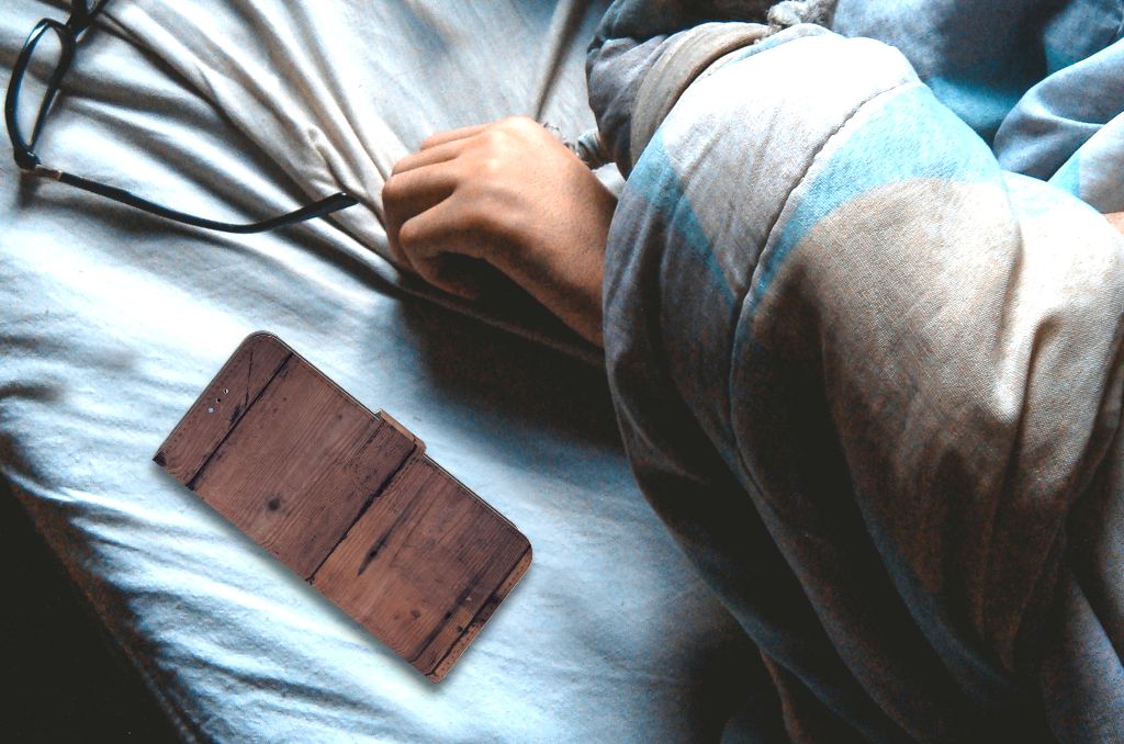 OPPO A16/A16s/A54s Book Style Case Old Wood