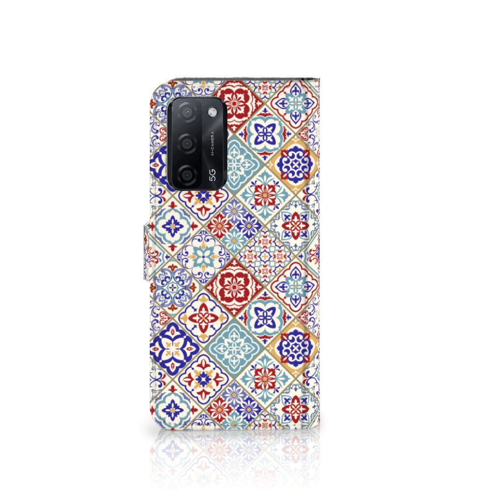 OPPO A16/A16s/A54s Bookcase Tiles Color