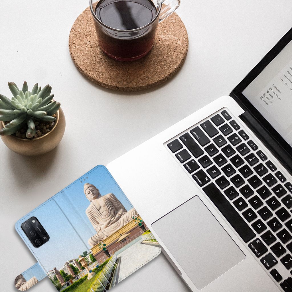 OPPO A16/A16s/A54s Flip Cover Boeddha