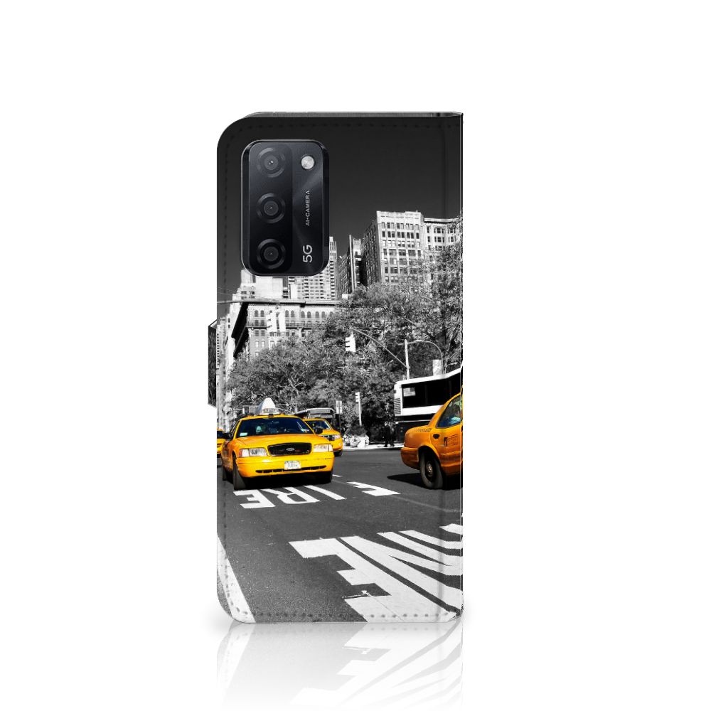 OPPO A16/A16s/A54s Flip Cover New York Taxi