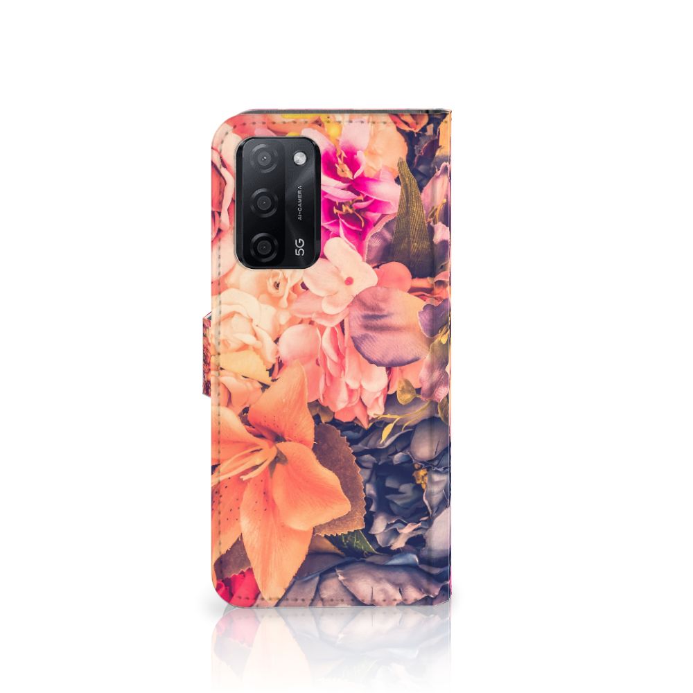 OPPO A16/A16s/A54s Hoesje Bosje Bloemen