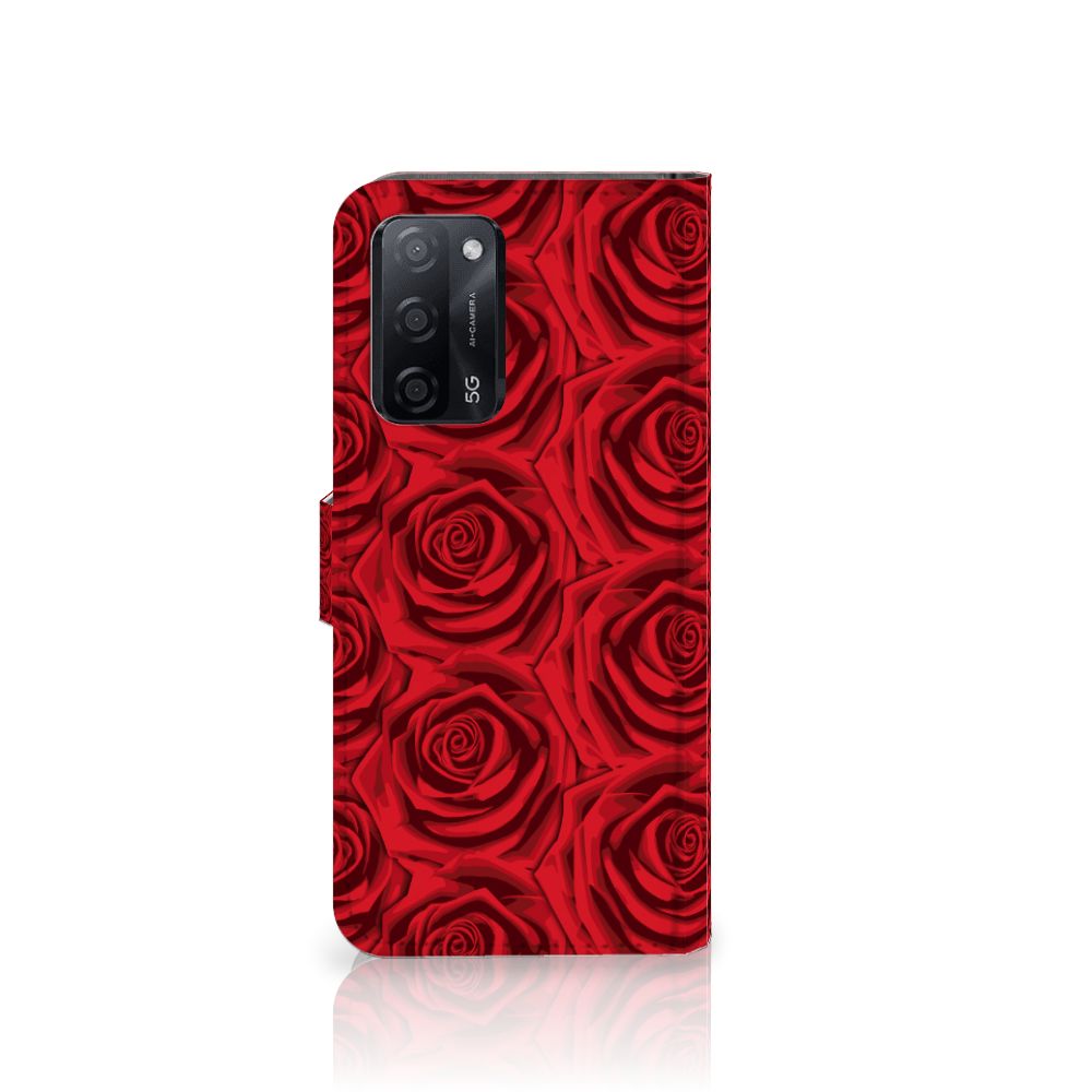 OPPO A16/A16s/A54s Hoesje Red Roses