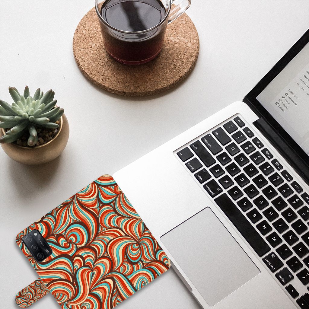 OPPO A16/A16s/A54s Hoesje Retro