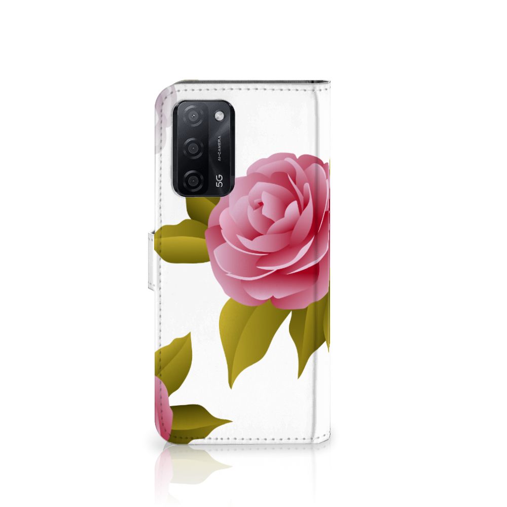 OPPO A16/A16s/A54s Hoesje Roses