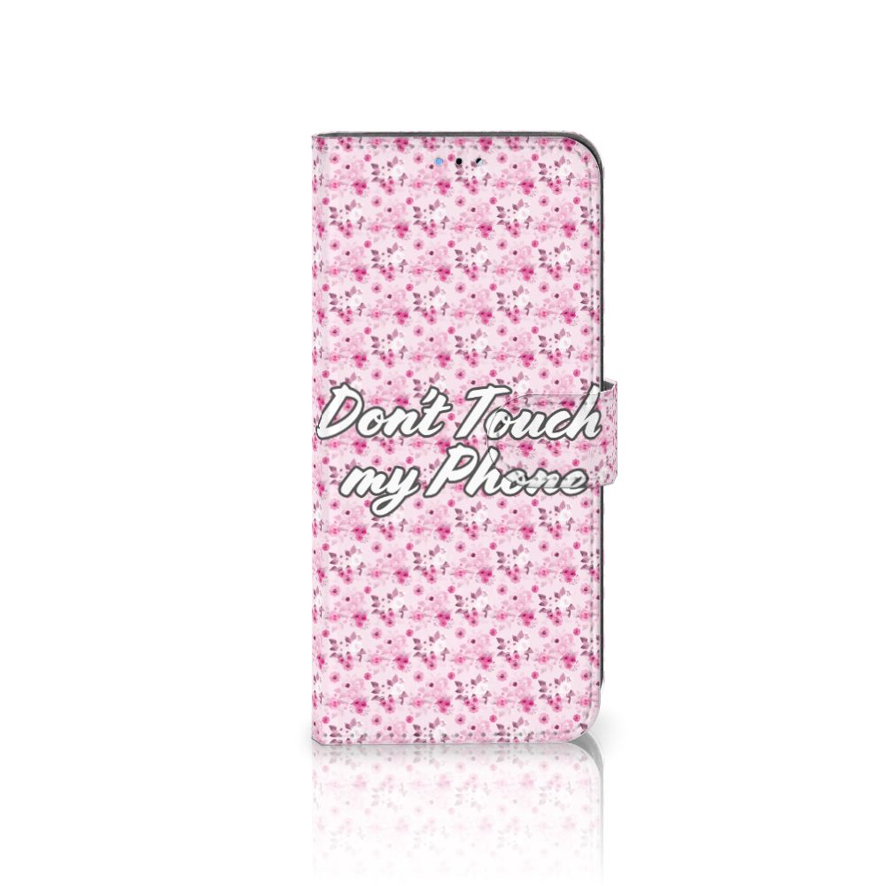 OPPO A16/A16s/A54s Portemonnee Hoesje Flowers Pink DTMP
