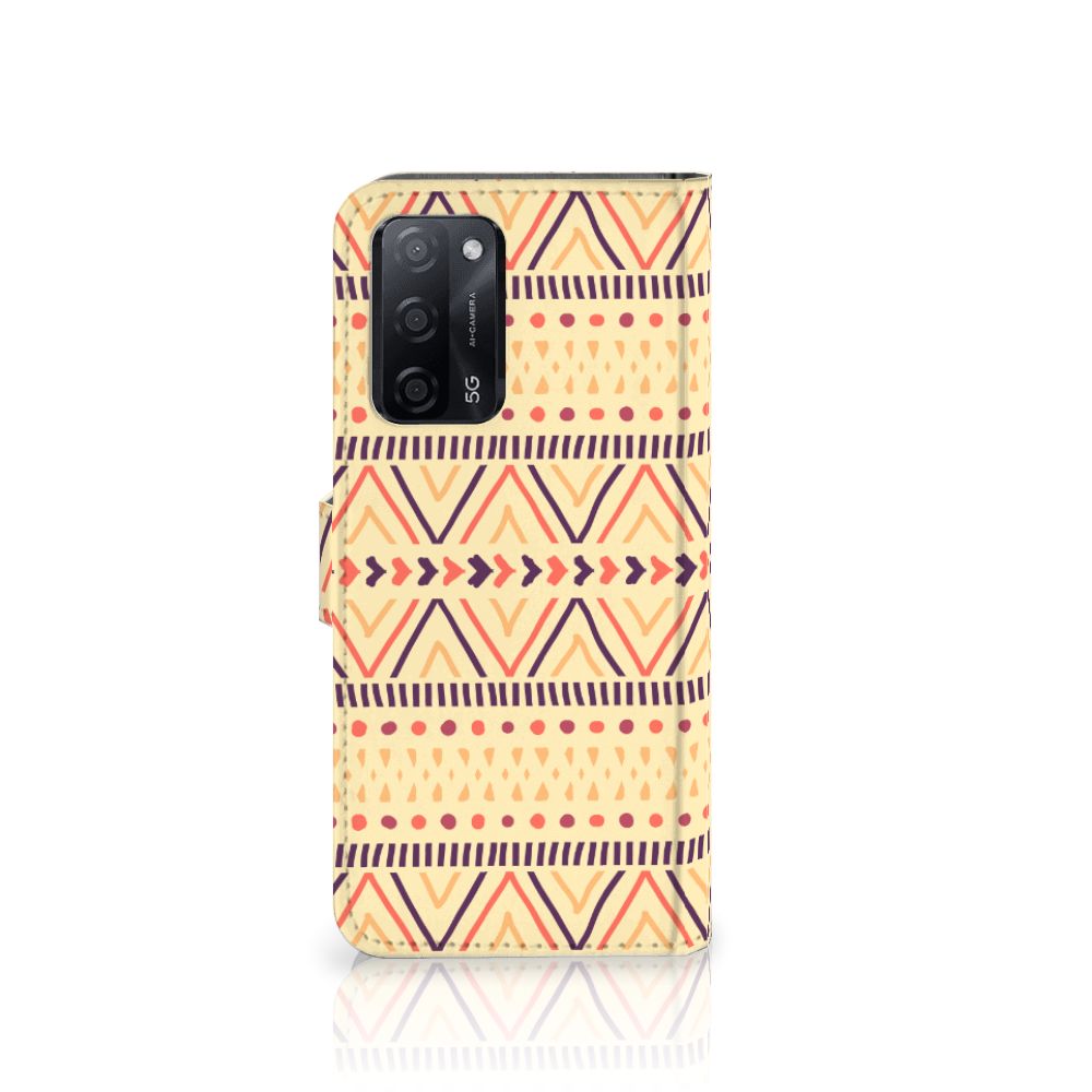 OPPO A16/A16s/A54s Telefoon Hoesje Aztec Yellow