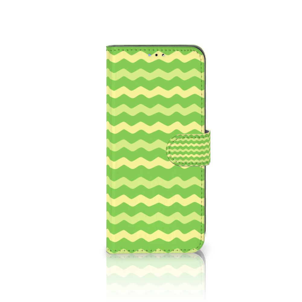 OPPO A16/A16s/A54s Telefoon Hoesje Waves Green