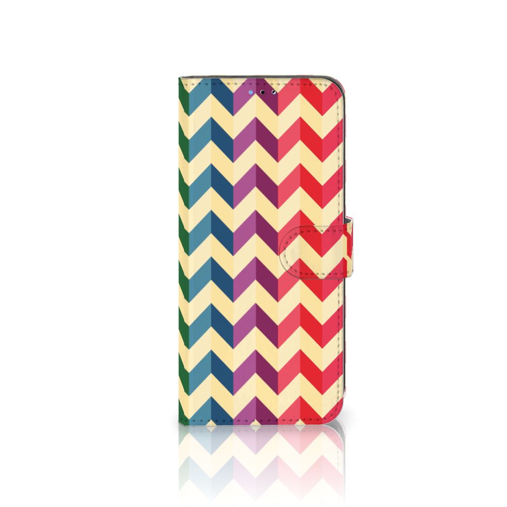 OPPO A16/A16s/A54s Telefoon Hoesje Zigzag Multi Color