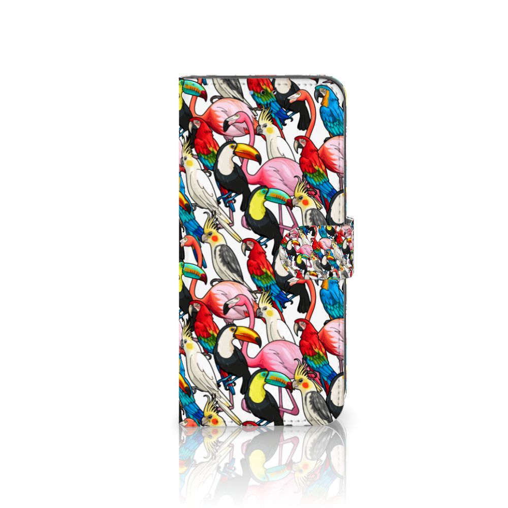 OPPO A16/A16s/A54s Telefoonhoesje met Pasjes Birds
