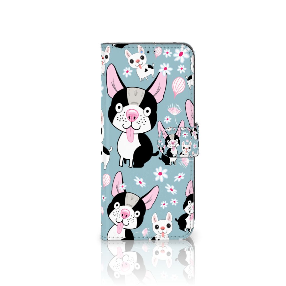 OPPO A16/A16s/A54s Telefoonhoesje met Pasjes Hondjes