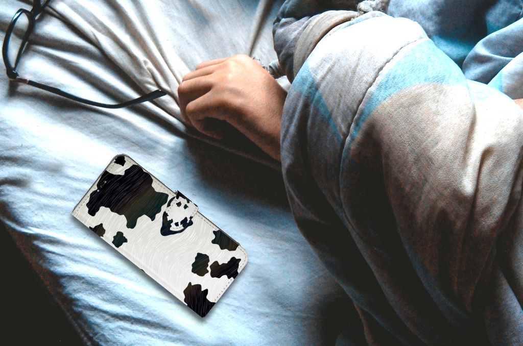 OPPO A16/A16s/A54s Telefoonhoesje met Pasjes Koeienvlekken