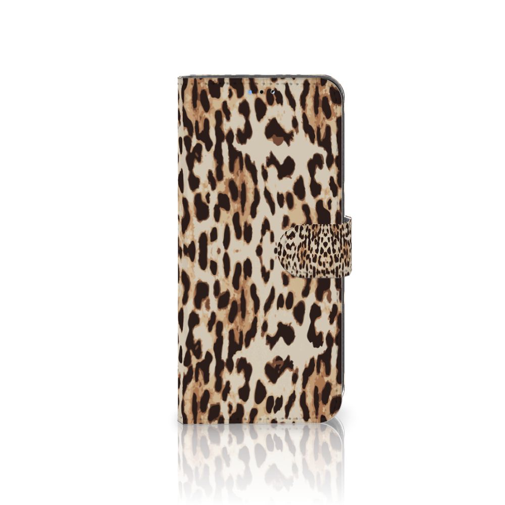 OPPO A16/A16s/A54s Telefoonhoesje met Pasjes Leopard