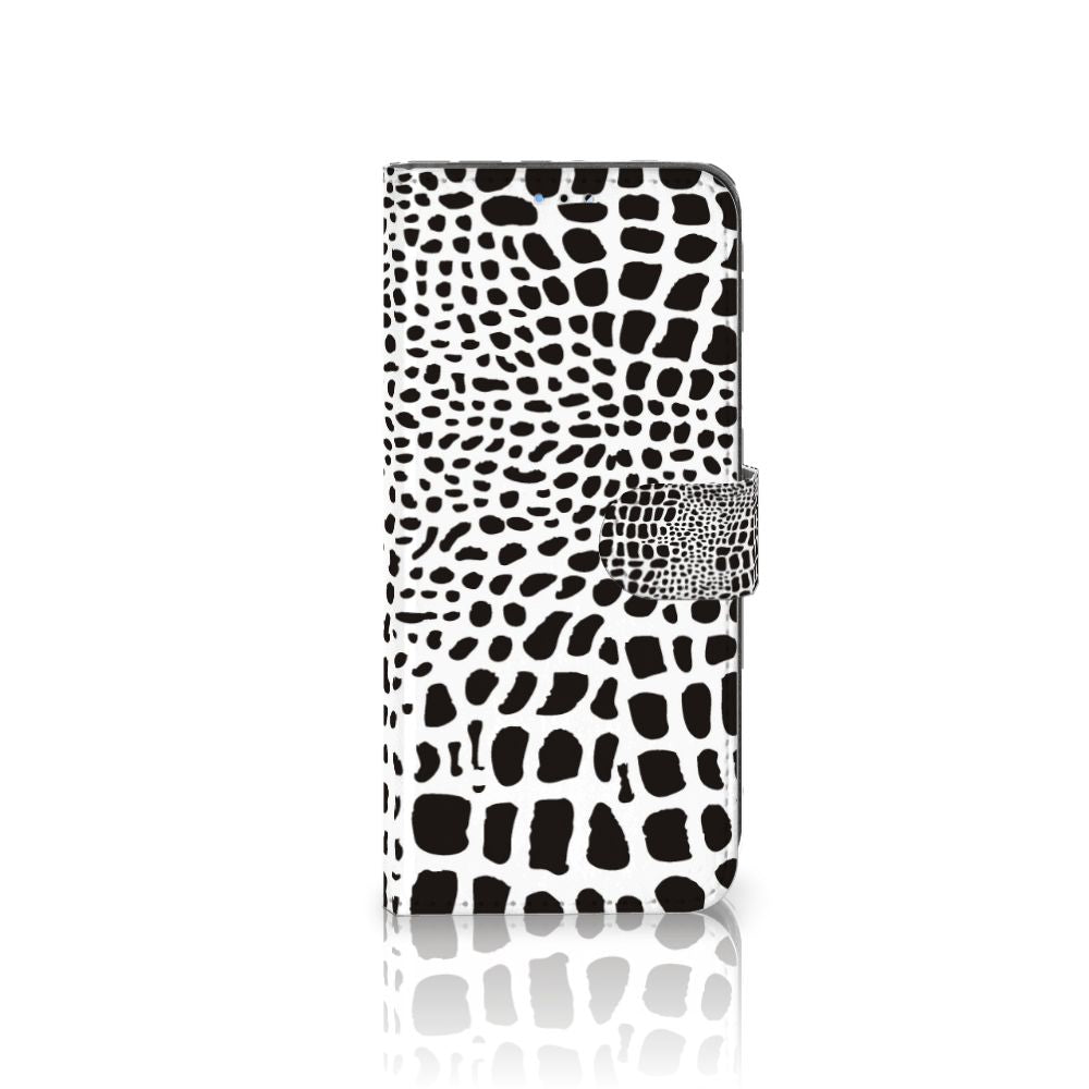 OPPO A16/A16s/A54s Telefoonhoesje met Pasjes Slangenprint