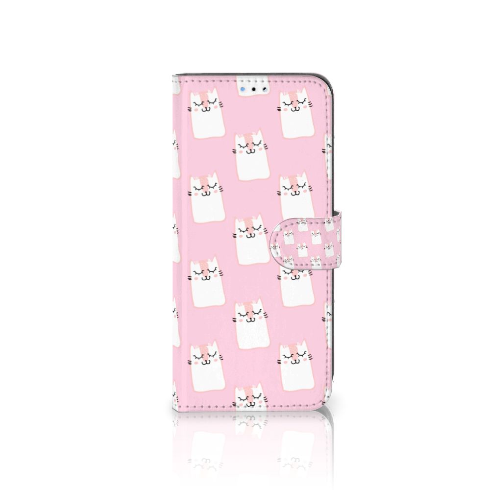 OPPO A16/A16s/A54s Telefoonhoesje met Pasjes Sleeping Cats