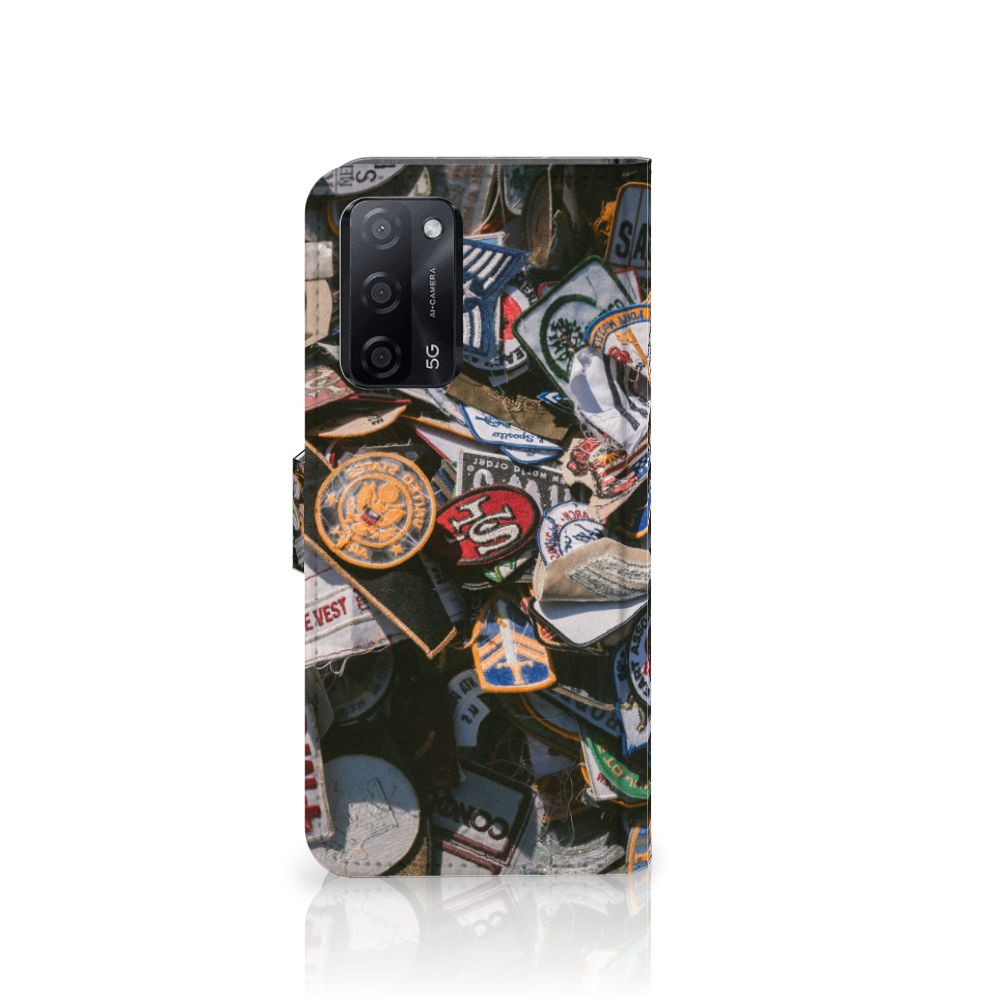 OPPO A16/A16s/A54s Telefoonhoesje met foto Badges