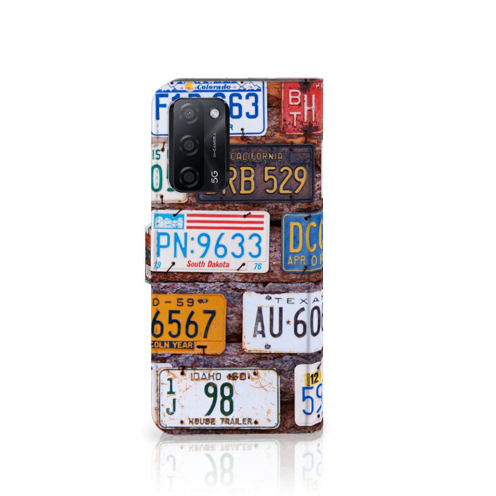 OPPO A16/A16s/A54s Telefoonhoesje met foto Kentekenplaten