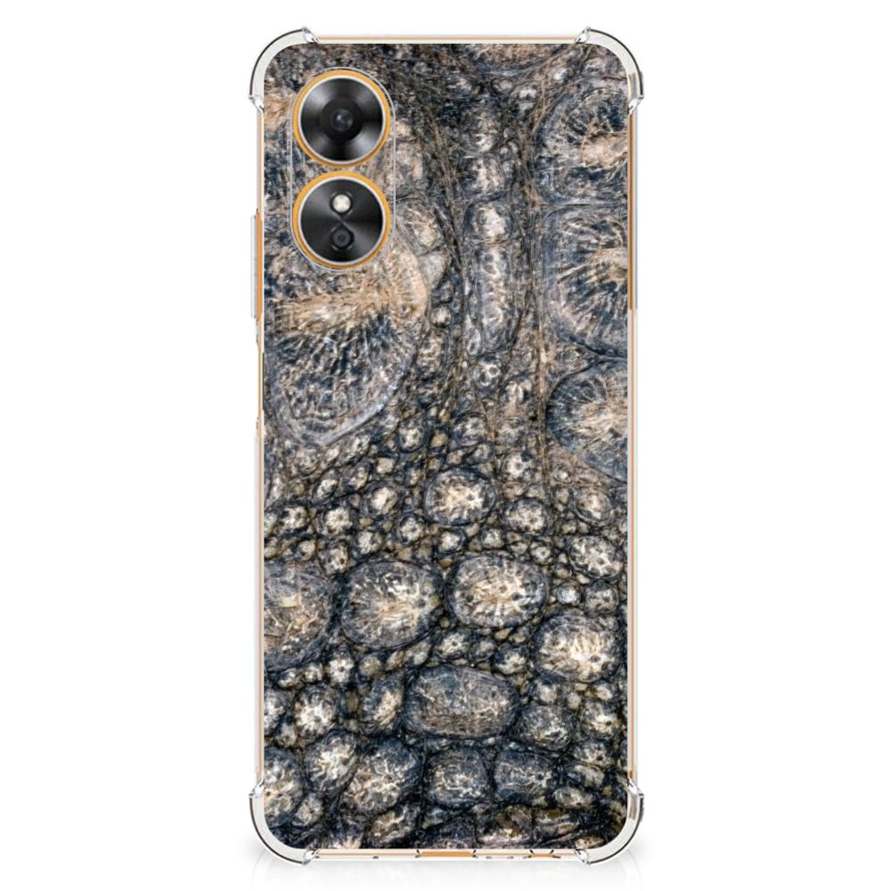 OPPO A17 Case Anti-shock Krokodillenprint B2C Telecom