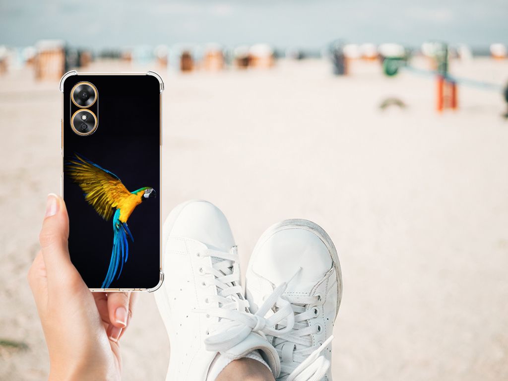 OPPO A17 Case Anti-shock Papegaai B2C Telecom