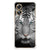 OPPO A17 Case Anti-shock Tijger tijgerdesign voorkant