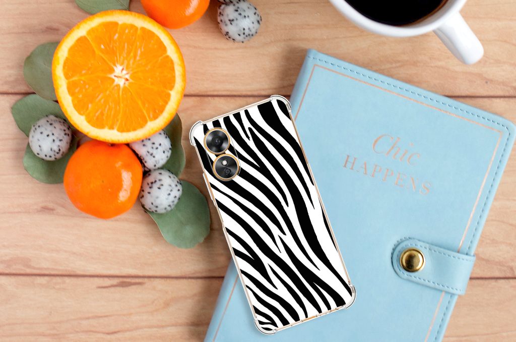 OPPO A17 Case Anti-shock Zebra B2C Telecom