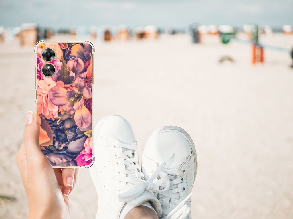OPPO A17 Case Bosje Bloemen B2C Telecom
