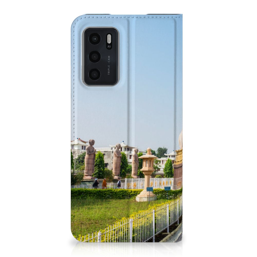 OPPO A54s | A16 | A16s Book Cover Boeddha - B2C Telecom