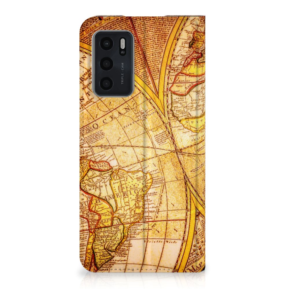 OPPO A54s | A16 | A16s Book Cover Kompas - B2C Telecom
