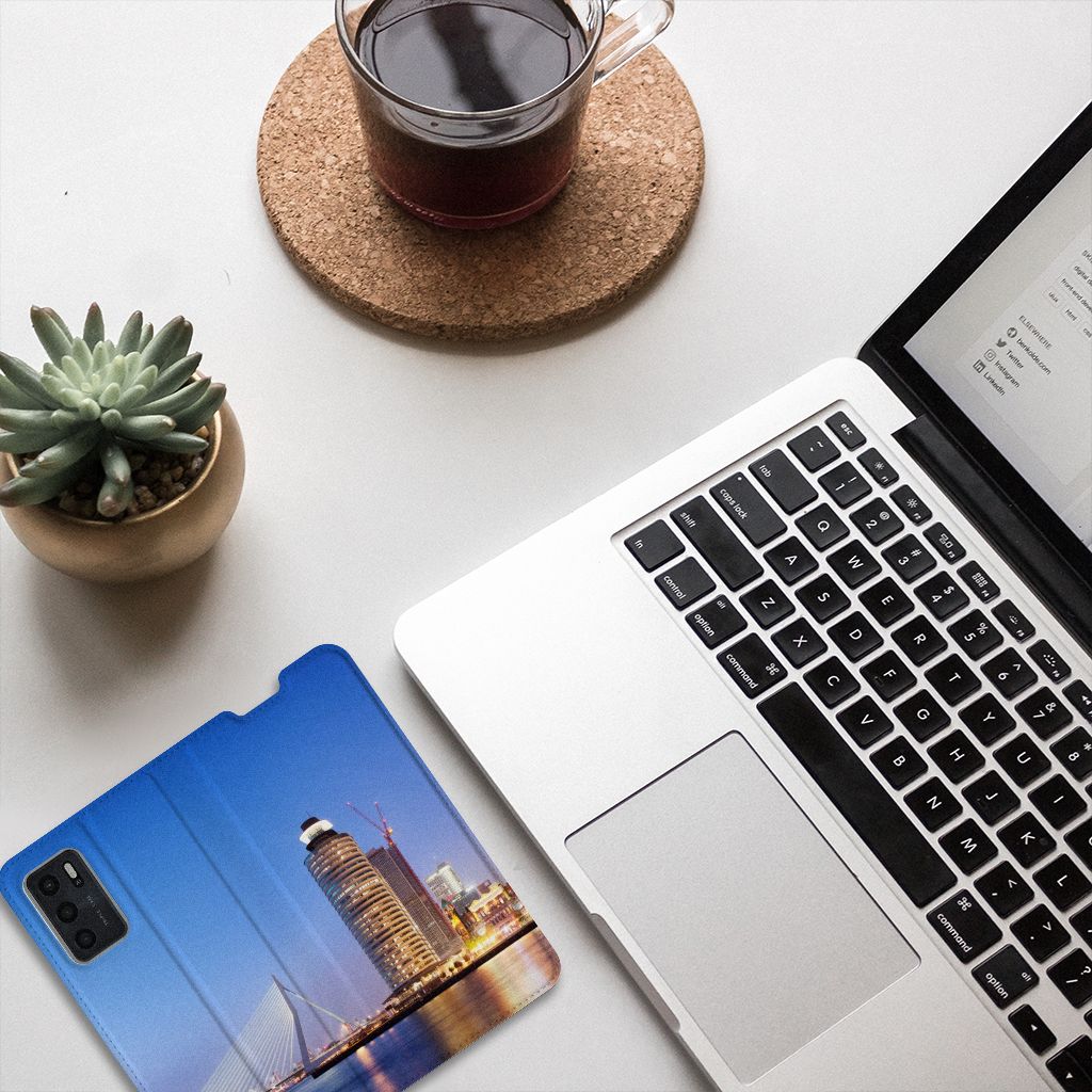OPPO A54s | A16 | A16s Book Cover Rotterdam - B2C Telecom