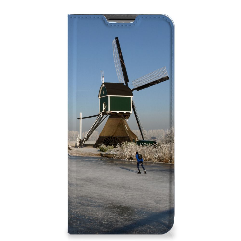 OPPO A54s | A16 | A16s Book Cover Schaatsers - B2C Telecom