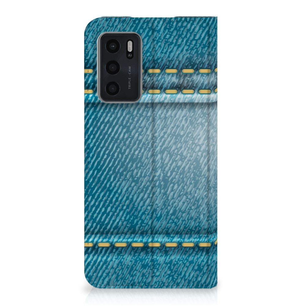 OPPO A54s | A16 | A16s Hippe Standcase Jeans - B2C Telecom