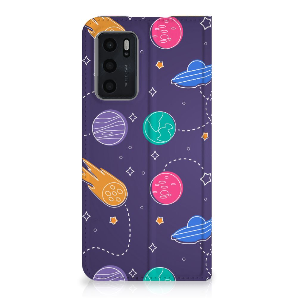 OPPO A54s | A16 | A16s Hippe Standcase Space - B2C Telecom
