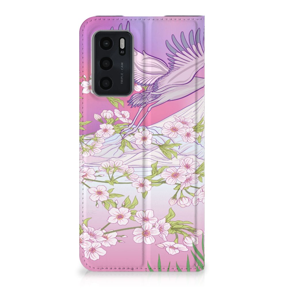 OPPO A54s | A16 | A16s Hoesje maken Bird Flying - B2C Telecom