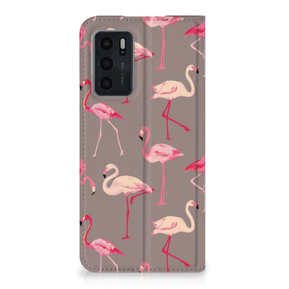 OPPO A54s | A16 | A16s Hoesje maken Flamingo - B2C Telecom