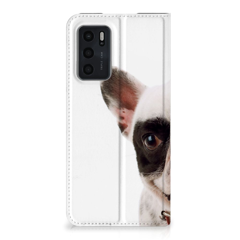 OPPO A54s | A16 | A16s Hoesje maken Franse Bulldog - B2C Telecom