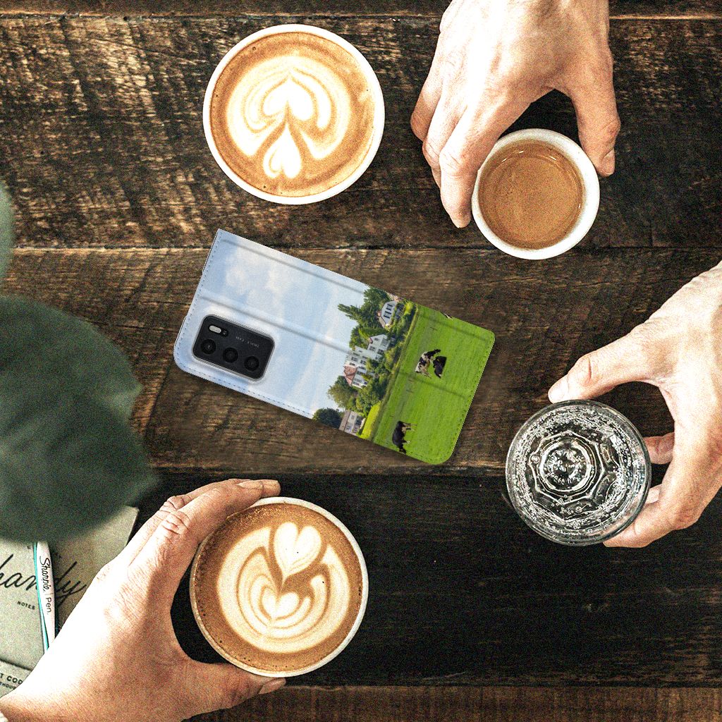 OPPO A54s | A16 | A16s Hoesje maken Koeien - B2C Telecom