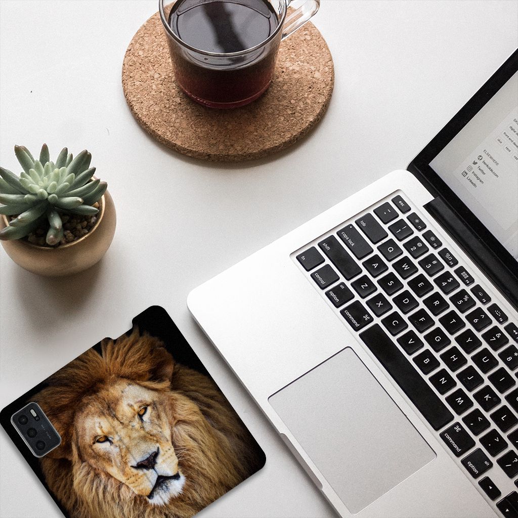 OPPO A54s | A16 | A16s Hoesje maken Leeuw - B2C Telecom