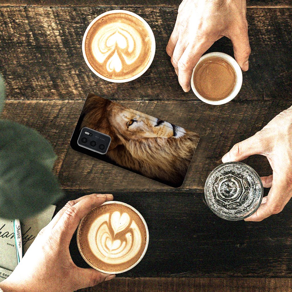 OPPO A54s | A16 | A16s Hoesje maken Leeuw - B2C Telecom