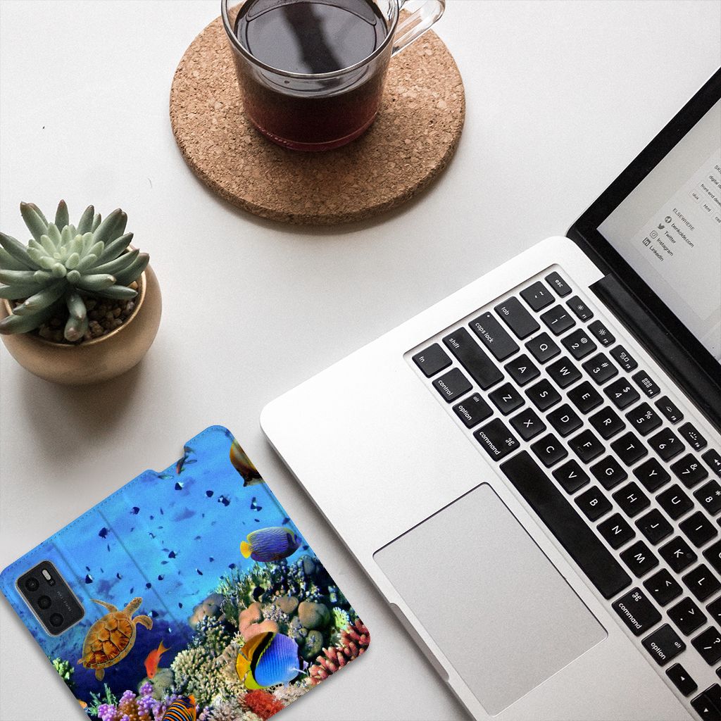 OPPO A54s | A16 | A16s Hoesje maken Vissen - B2C Telecom