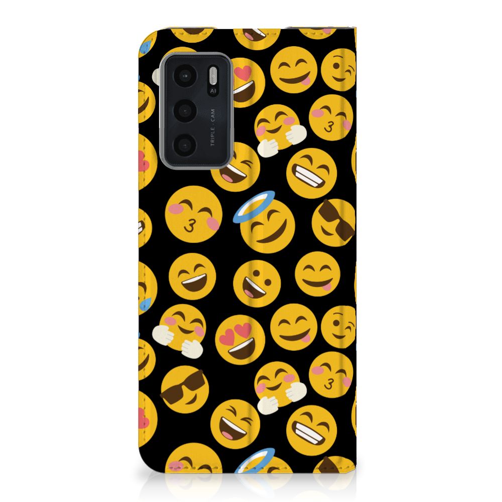 OPPO A54s | A16 | A16s Hoesje met Magneet Emoji - B2C Telecom