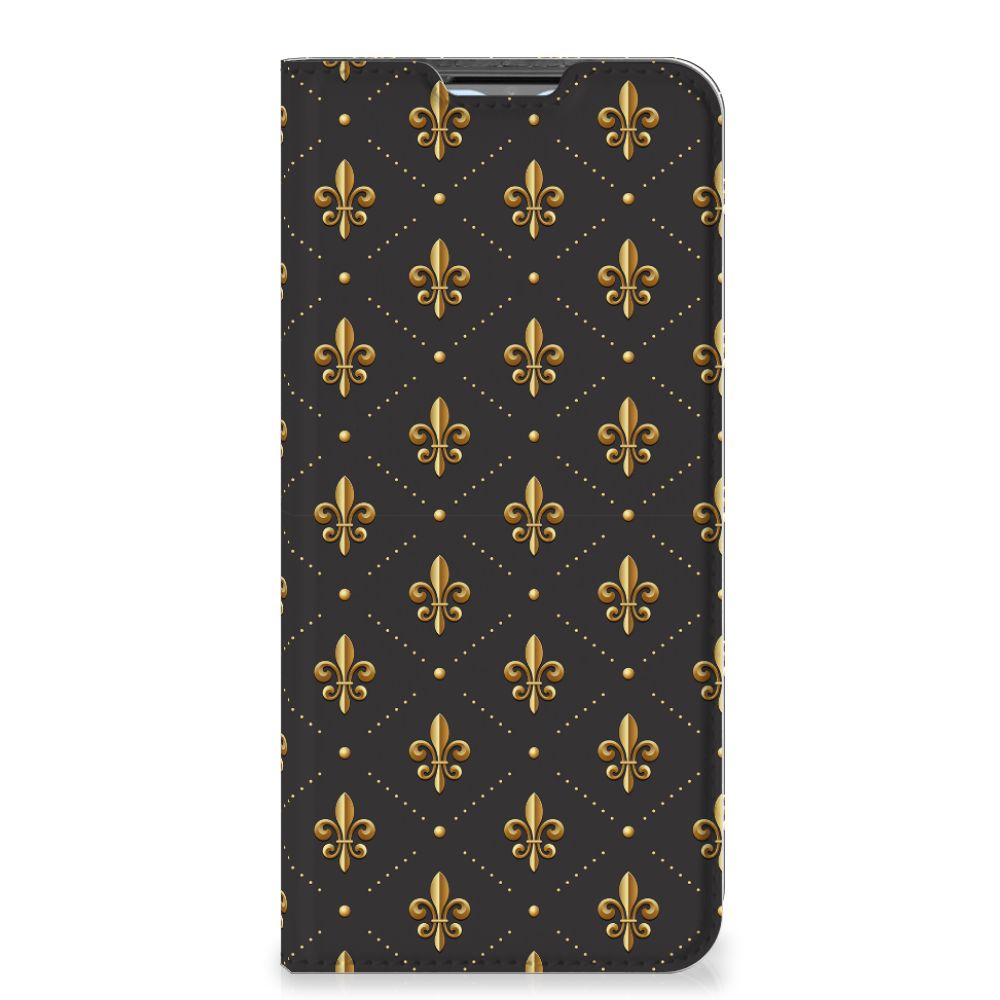 OPPO A54s | A16 | A16s Hoesje met Magneet Franse Lelie - B2C Telecom
