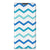 OPPO A54s | A16 | A16s Hoesje met Magneet Zigzag Blauw - B2C Telecom