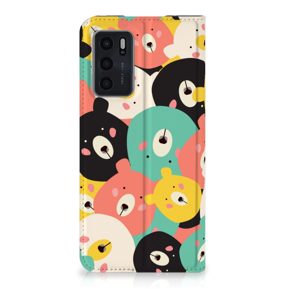 OPPO A54s | A16 | A16s Magnet Case Bears - B2C Telecom
