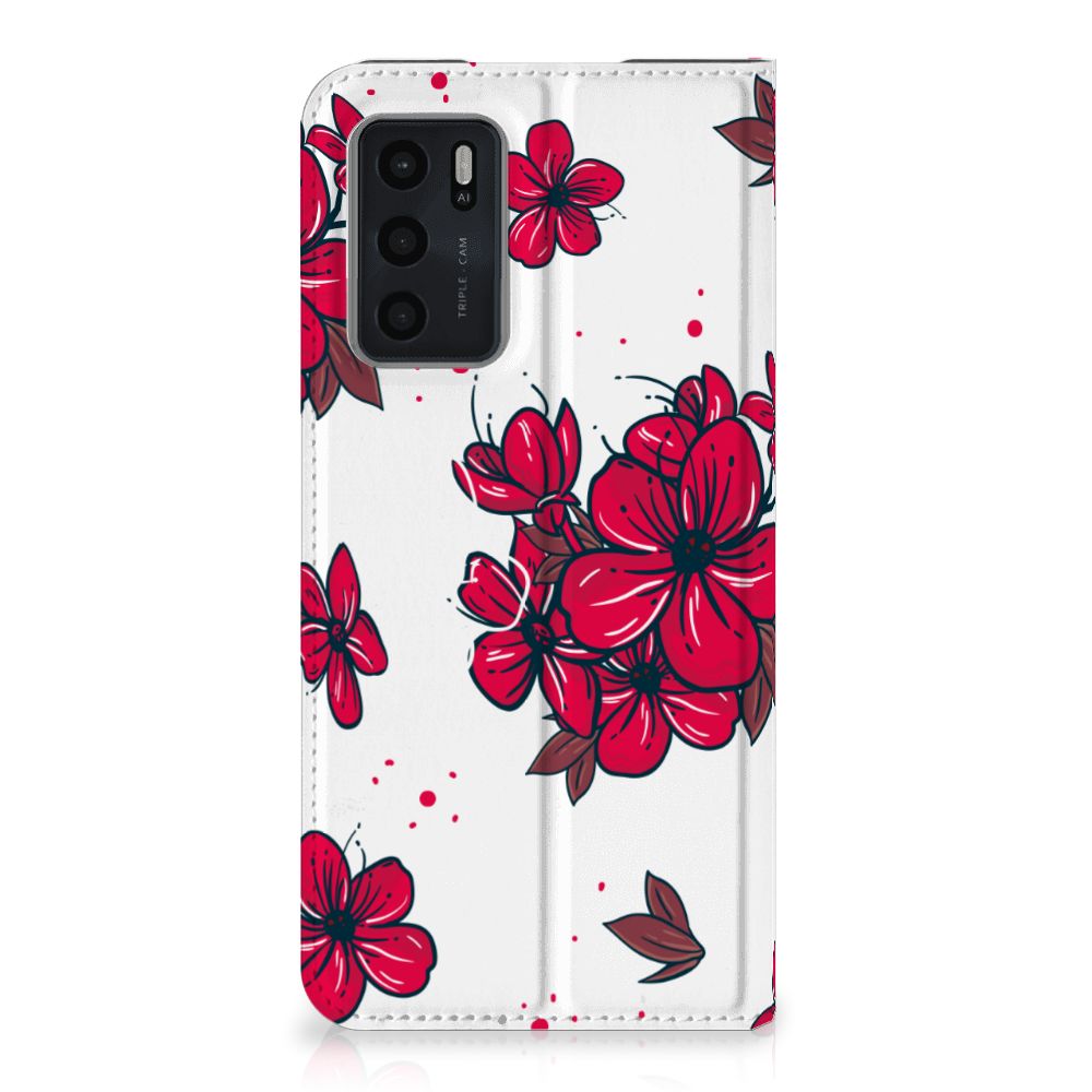 OPPO A54s | A16 | A16s Smart Cover Blossom Red - B2C Telecom