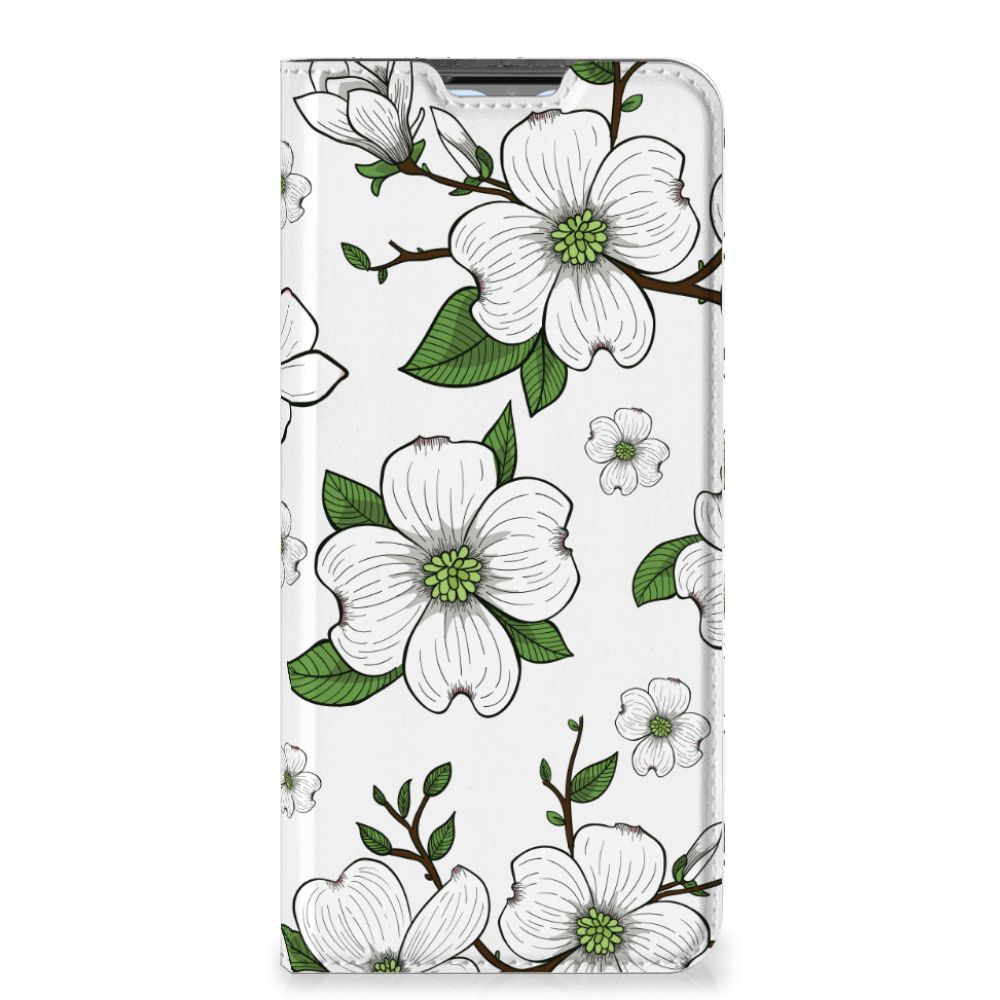 OPPO A54s | A16 | A16s Smart Cover Dogwood Flowers - B2C Telecom