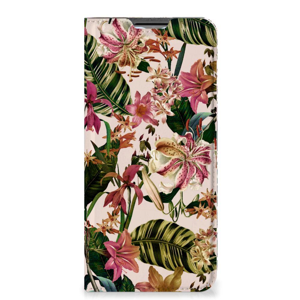 OPPO A54s | A16 | A16s Smart Cover Flowers - B2C Telecom