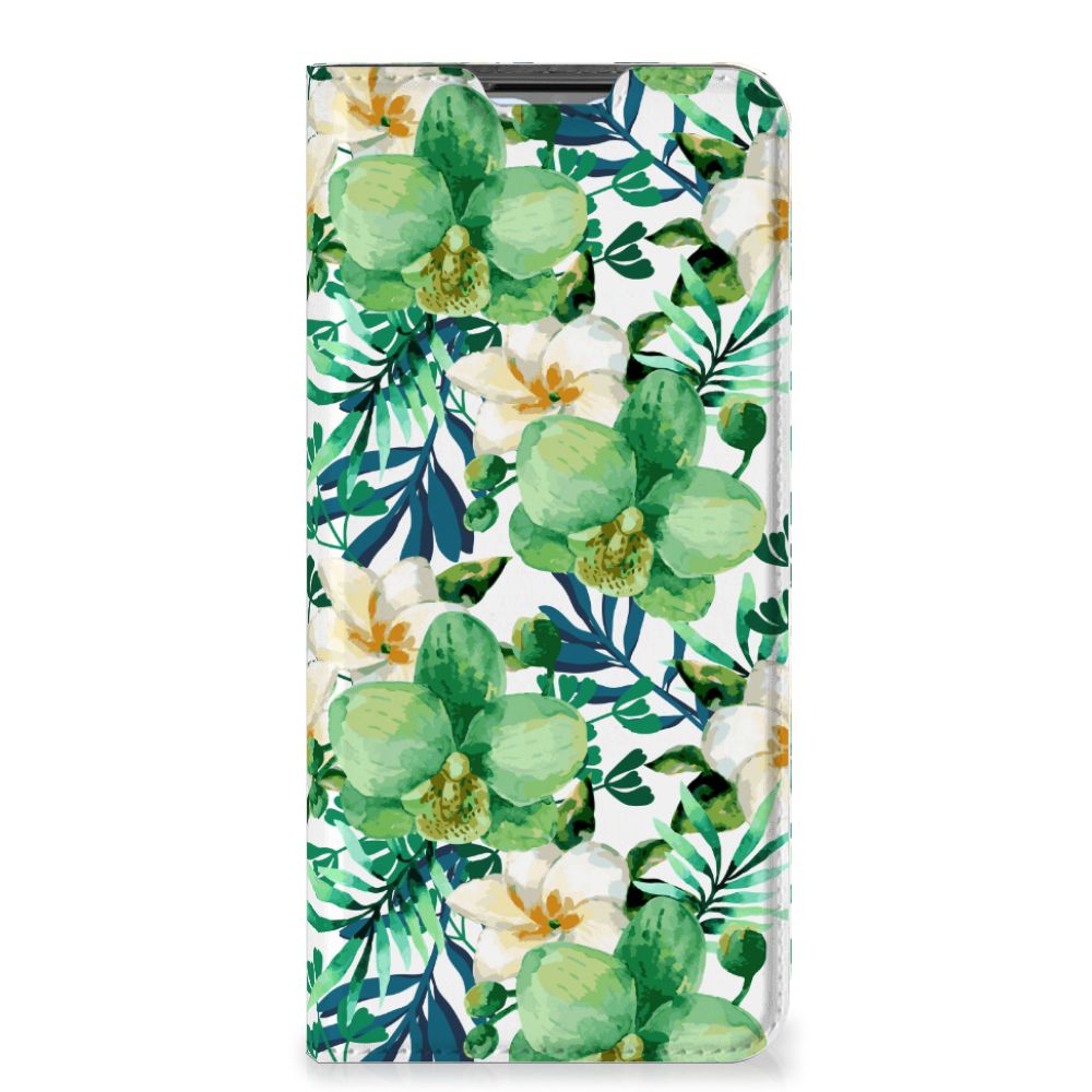 OPPO A54s | A16 | A16s Smart Cover Orchidee Groen - B2C Telecom